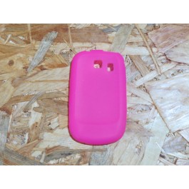 Capa Silicone Rosa Samsung Corby II / S3850