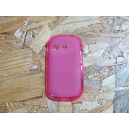 Capa Silicone Rosa Samsung Rex 70 / S3802