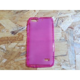 Capa Silicone Rosa Huawei Honor 4C / C8818