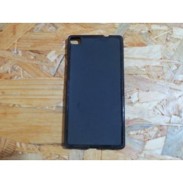 Capa Silicone Preta Huawei P8 Lite / ALE-L21