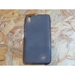 Capa Silicone Preta Huawei Ascend / G620S