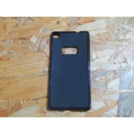 Capa Silicone Preta Huawei P8