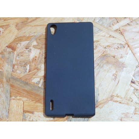 Capa Silicone Preta Huawei P7 / P7-L02