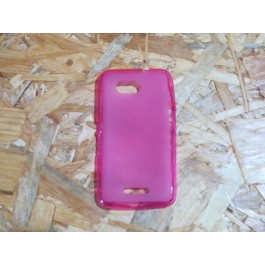 Capa Silicone Rosa Sony Xperia E4G / E2033