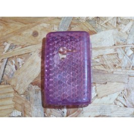 Capa de Silicone Roxo Sony Ericsson Xperia X10 Mini