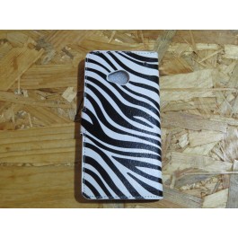 Capa Flip Cover Zebra HTC One M7