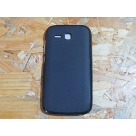 Capa Silicone Preta Huawei Ascend Y600