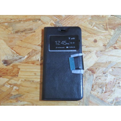 Capa Flip Cover Preta Universal 6''