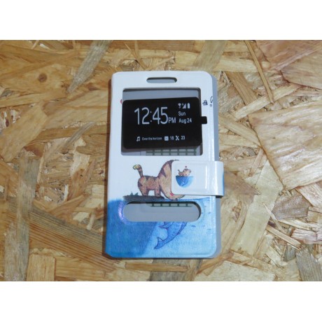 Capa Flip Cover Gato Universal 6''