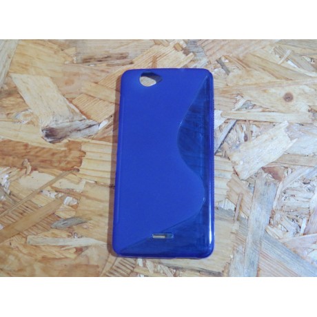 Capa Silicone Azul Wiko Getaway