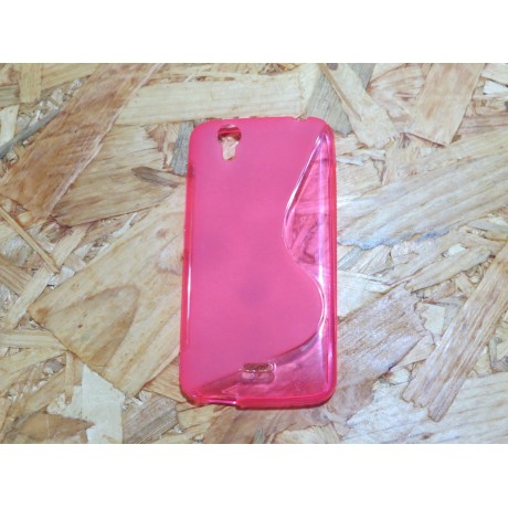 Capa Silicone Rosa Wiko Birdy 4G