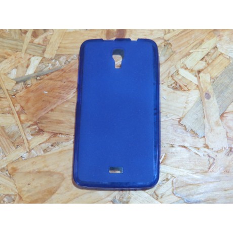 Capa Silicone Azul Wiko Bloom Rio Lite