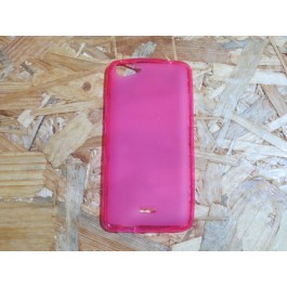Capa Silicone Rosa Wiko Rainbow Jam 3G