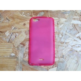 Capa Silicone Rosa Wiko Rainbow Jam 3G