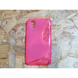 Capa Silicone Rosa Wiko Sunset / S130