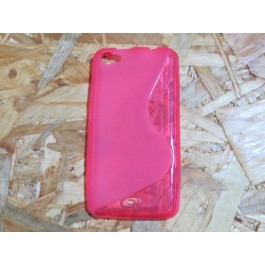 Capa Silicone Rosa Wiko Jimmy