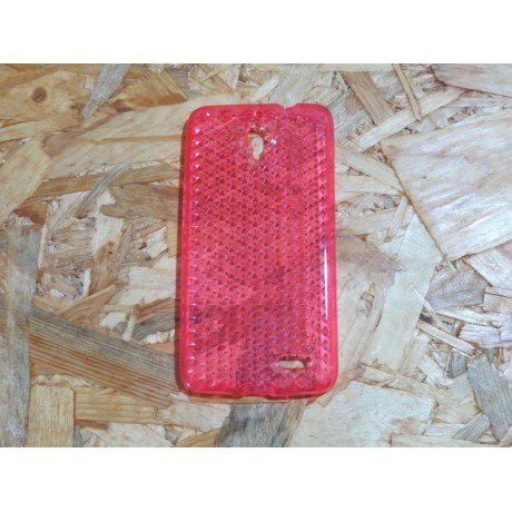 Capa Silicone Rosa Alcatel One Touch Idol / OT6030
