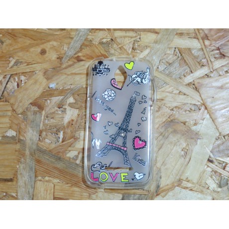 Capa Silicone Paris Vodafone Smart 4 Turbo / 889N