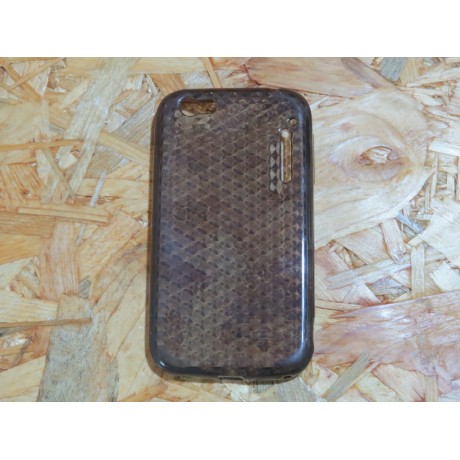 Capa Silicone Preta Alcatel / OT995