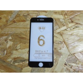 Pelicula de Vidro 5D Preta Iphone 6G / 6S