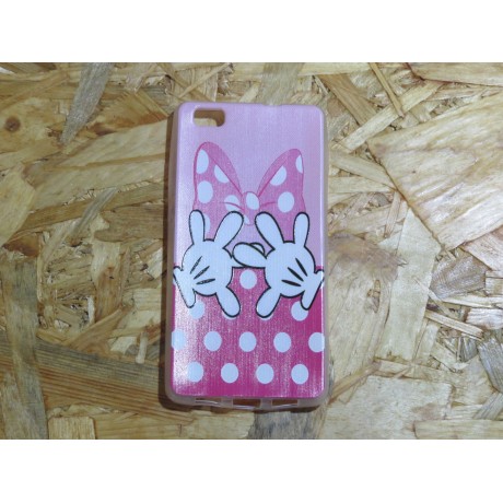 Capa de Silicone Minnie Huawei P8 Lite / ALE-L21