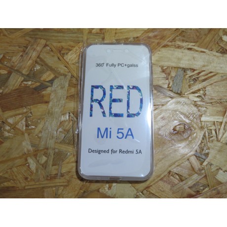 Capa Silicone Transparente 360 Xiaomi Redmi 5A