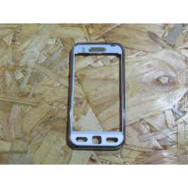 Capa Frontal Branca Samsung S5230 Completa