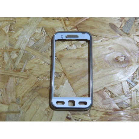 Capa Frontal Branca Samsung S5230 Completa