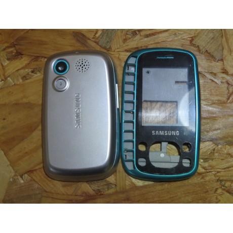 Capa Completa Azul e Cinza Samsung B3310