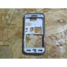 Capa Frontal e C/ Frame Branca Samsung S5230