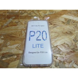 Capa Silicone Transparente 360 Huawei P20 Lite