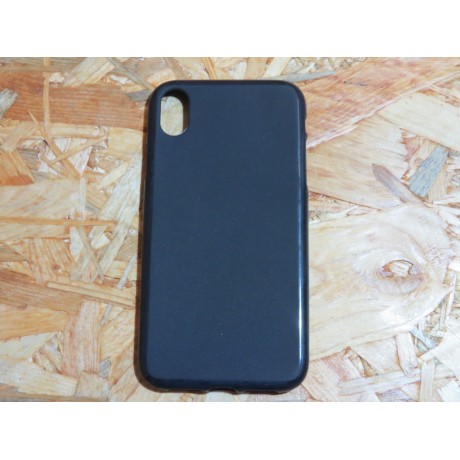 Capa Silicone Preta Iphone XR