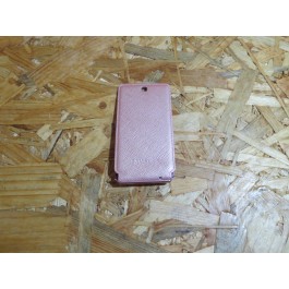 Capa Tampa de Bateria C/ Cobertura Frontal Rosa Samsung F250