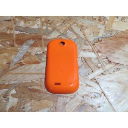 Capa Tampa Bateria Laranja Samsung S3650