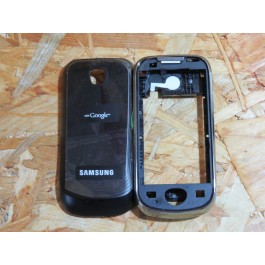 Capa Completa S/ Touch Preta Samsung I5801