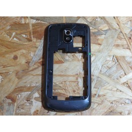 Capa Middle Cover Cinza Escuro Samsung I9250