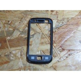 Capa Tampa Frontal Preta Samsung S5660
