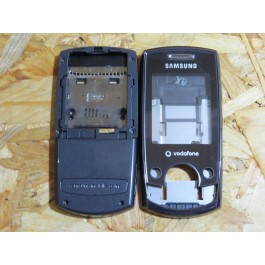 Capa Completa S/ Tampa de Bateria Preto Samsung J700