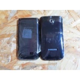 Capa Frontal & Tampa de Bateria Preta Samsung E2530