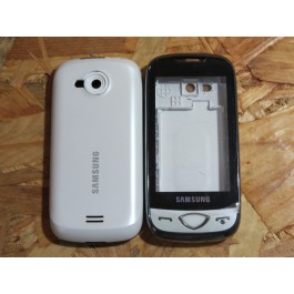 Capa Completa Branca Samsung S5560