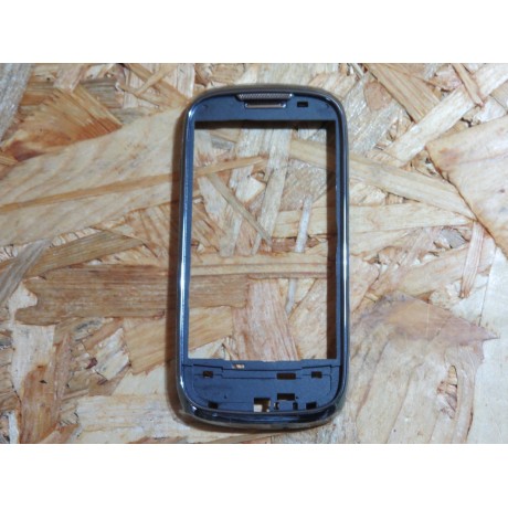 Capa Frontal Cinza Metal Samsung S5560