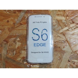 Capa Silicone Transparente 360 Samsung Galaxy S6 Edge / G925F