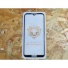 Pelicula de Vidro 3D Preta Huawei Y5 2019 / AMN-LX9 / AMN-LX1 / AMN-LX2 / AMN-LX3