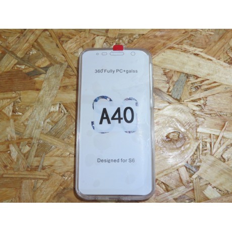 Capa Silicone Transparente 360 Samsung Galaxy A40 / SM-A405F / SM-A405FN / SM-A405FM