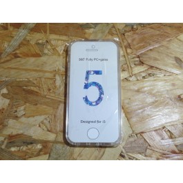 Capa Silicone Transparente 360 IPhone 5 / 5S / 5C / SE