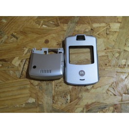 Capa Frontal & Middle Cover Motorola V3