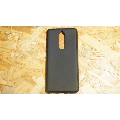 Capa Silicone Preto Nokia 5.1