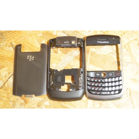 Capa Completa C/ Teclado Preta Blackberry 8900