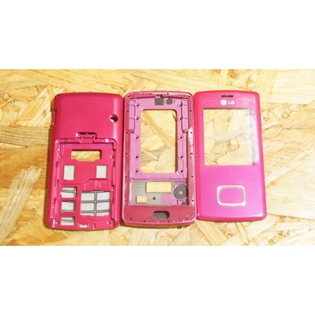Capa Completa Rosa LG KG800 Compativel