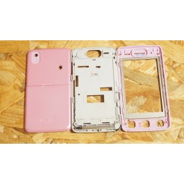 Capa Completa C/ Touch Rosa LG KP500